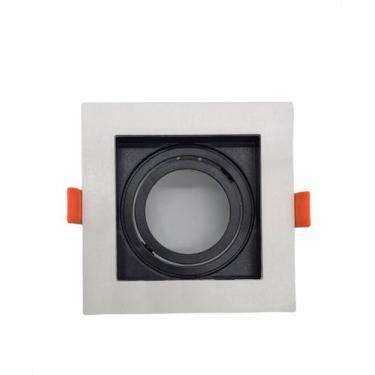 Imagem de Spot Recuado Fundo Infinito Embutir MR16 com Lâmpada GU10 Dicroica 6,5