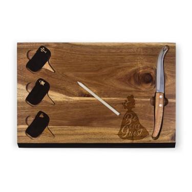 Imagem de Conjunto de utensílios de corte e queijo da Princesa A Bela e a Fera Delio da Disney