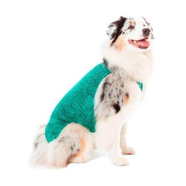 Imagem de Roupa Cirúrgica Pet Med Duo Dry Regular Verde para Cães - Tamanho 8