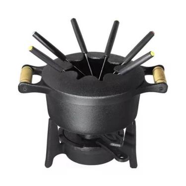 Imagem de Fondue a Alcool Completo Ferro com Espetinhos Modelo FS 85.5  - Nossa 