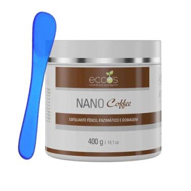 Imagem de Creme Nano Coffee 400g Eccos - Peeling Físico, Enzimático, Gomagem Cor