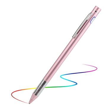 Imagem de Caneta Stylus Stylus para caneta HP Spectre X360 Envy X360, Minilabo Touch Screens, caneta digital ativa com ponta ultrafina de 1,5 mm para lápis de desenho e escrita HP Spectre X360 Envy X360, rosa