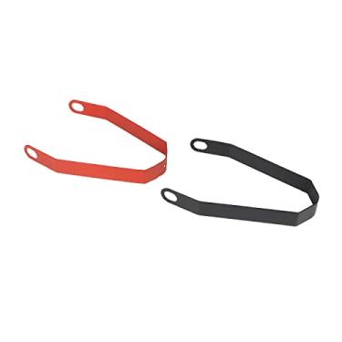 Imagem de Lveofielygi Suporte de para-lamas traseiro para scooter elétrica Segway Ninebot Max G30, acessórios de substituição de suporte de para-lamas para scooter Max G30 (preto e vermelho)