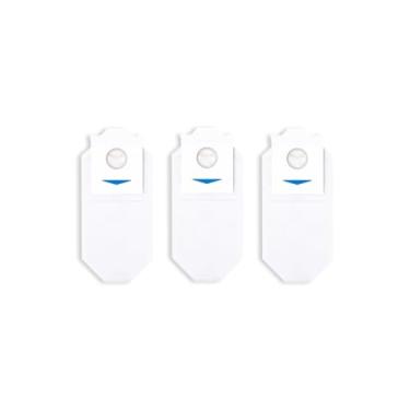 Imagem de ECOVACS Saco de pó 3 peças para DEEBOT N30 OMNI/N30 PRO Omni, branco