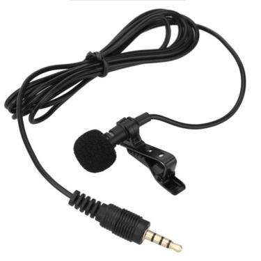 Imagem de Microfone Lapela Com Clip Para Celular Smartphone Stereo