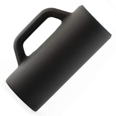 Imagem de FLASKGEAR Capa de silicone Grab & Go compatível com Hydro Flask, ThermoFlask, Takeya, Simple Modern e outras garrafas de água isoladas de 1,134 g (cinza escuro, 1,134 g)