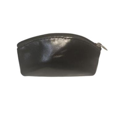 Imagem de Porta Moeda Feminino em couro Preto - Mellys