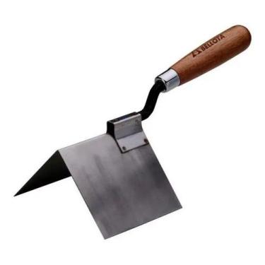 Imagem de Espátula Quina Aço Inox Madeira 100x230mm Bellota