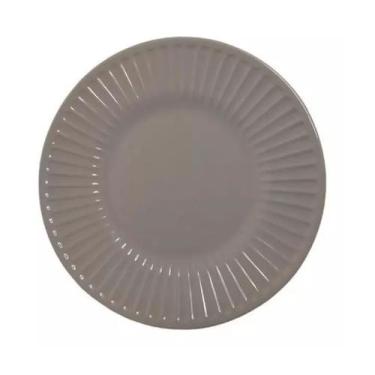 Imagem de Prato sobremesa petiscos melamine plissé salgadinho 20cm - yangzi