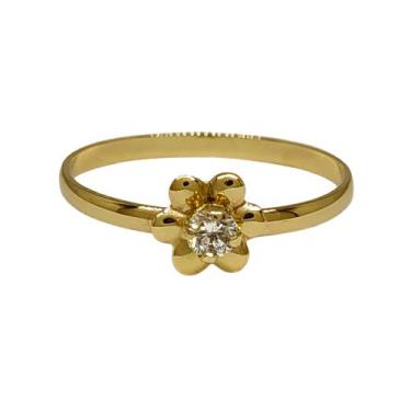Imagem de Anel Em Ouro 18k 750 Florzinha, 16