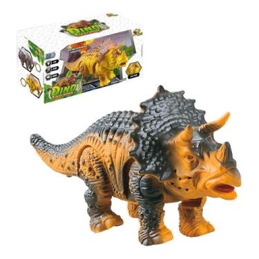 Imagem de Dinossauro Triceratops Som Luz Movimento Infantil Brinquedo - Outro , 