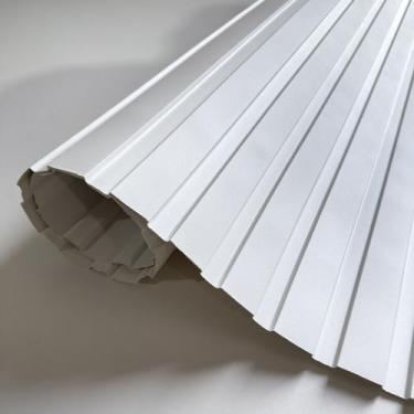 Imagem de Painel Ripado Versátil 270x110cm larg. - Talatto Painéis, Branco TX