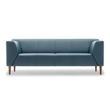 Imagem de Sofá 3 Lugares - ROD002 - SOFÁ DIRETO DA FÁBRICA, azul