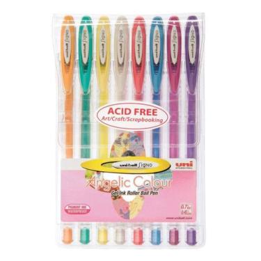 Imagem de Uni Ball Signo Gel - Angelic Colour 8 Cores - Uniball
