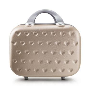 Imagem de Frasqueira de Viagem Maleta Necessaire Rígida ABS Grande de Mão Bordo 