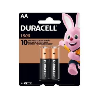 Imagem de Pilha aa pequena  mn1500 duracell c/2