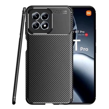 Imagem de Capa Capinha Case Anti Impacto Carbon Para Xiaomi 14T - GR Global Revo
