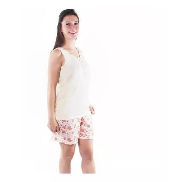 Imagem de Pijama Masculino Longo Inverno Decote em V Detalhe Bordado - Dal Rover