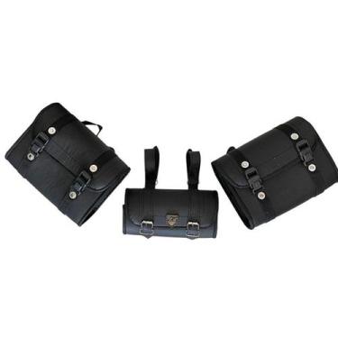 Imagem de Kit Viagem Moto Urbana Liso - JA Alforge