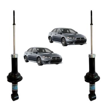 Imagem de Par De Amortecedores Traseiros Nakata Mitsubishi Lancer 2012 A 2019