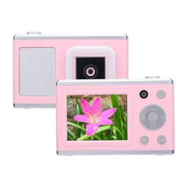 Imagem de Câmera Digital, Câmera FHD 1080P, Pixels Frontais e Traseiros de 48 MP, Câmera Digital Aponte e Dispare Com Luz de Preenchimento Integrada, Câmera Pequena Compacta para Meninos,