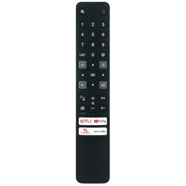Imagem de Controle remoto de substituição de voz aplicável para TCL Android TV 32S6800 32S6800S 40S334 32S6510S 40S330 55P8 49P30FS 40S6800FS 43S6510FS 43S6800FS 55S4343CA 2S330 65Q637 43S6500 32S334 65P8