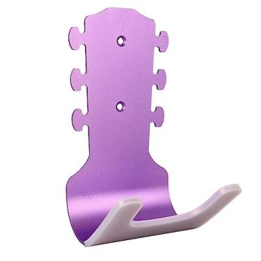 Imagem de Montagem na Parede da Guitarra, Suporte Gancho Gancho de Metal Violino Expositor Slot Skate Rack para Baixo Acústico Bandolim Banjo