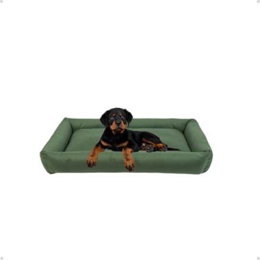Imagem de Cama Pet Caminha De Cachorro Grande Com Fundo Impermeável (Verde)