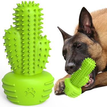 Imagem de Pamlulu Brinquedos Para Mastigar Para Cães Escova De Dentes Para Cães Escova De Limpeza Dentária Para Cães Pequenos, Médios E Grandes, Brinquedos Que Rangem Para Cães De Borracha Para Mastigadores Agr