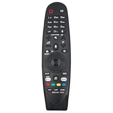 Imagem de AULCMEET AN-MR650A Novo controle remoto Voice Magic de substituição adequado para LG Smart 4K UHD TV 65UJ7700 65UJ7700-UA 65UJ7750-UB 70UJ6520-UA 70UJ6570 70UJ6570-UB 70UJ657A-UC 70UJ657A-UC 70UJ650UC