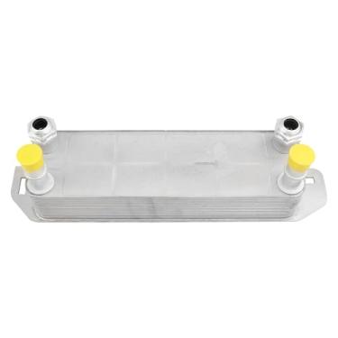 Imagem de Refrigerador de óleo compatível com Ford F-250 F-350 Super Duty 6.2L 6.7L 2017 2018 2019 2020 2021 2022 Substituir HC3Z-7A095-B HC3Z7A095B