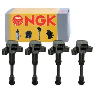 Imagem de 4 bobinas de ignição NGK compatíveis com Ford Escape 1.6L L4 2013-2016