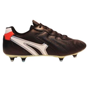 Imagem de Mathaus, Chuteira Em Couro E Travas De Alumínio Mathaus Veneza Cor:Preto;Tamanho:40;Gênero:Unissex