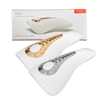 Imagem de Lâmpada de Unhas Portátil UV/LED 2 em 1, Eficiente e Compacta para Manicure Profissional em Casa ou em Viagens