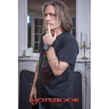 Imagem de Notebook : Bruce Dickinson Lined Notebook 100 Pages, 6x9inch - Great for School Home or Work #31