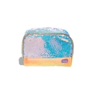 Imagem de PUKET - NECESSAIRE INFANTIL PUKET GRANDE PAETE PET SEREIA VERDE AGUA