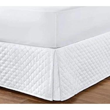 Imagem de Saia Box Matelada Solteiro - Branca - Everhome