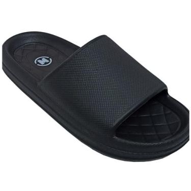 Imagem de Chinelo Molekinho Infantil Masculino Slide Em Eva, Preto, 29/30