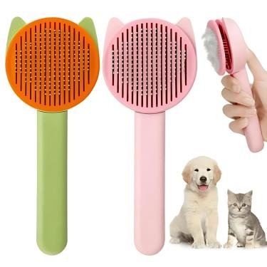 Imagem de Escova Mágica Removedora de Pelos para Gatos e Cachorro Pet Cor:Verde