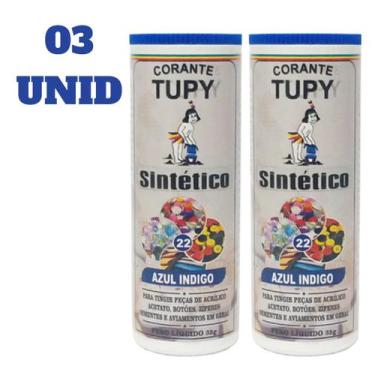 Imagem de Kit 03 Corante Tupy Sintético P/ Tingir Botões , Zípe, Acetato, Acríli