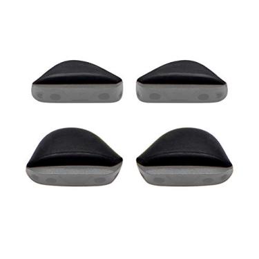 Imagem de Galvanic Pacote com 2 almofadas de nariz de substituição para óculos de sol Oakley Drop Point OO9367 - Várias opções, Cinza, 0