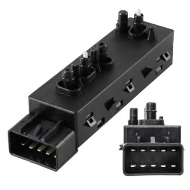 Imagem de KPALAG Interruptor de ajuste de assento elétrico dianteiro direito de 8 vias, lado do passageiro, compatível com GMC Sierra Yukon, Chevy Silverado Suburban, Buick Lacrosse Lucerna, Cadillac CTS DTS