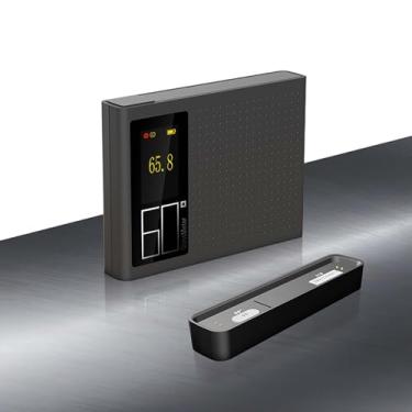 Imagem de Medidor de brilho de calibração automática 60º 0-200 GU Tamanho de cartão para pintura automática, plástico, borracha, vidro, ferragens, pedra, piso, azulejo, superfície Glossmeter