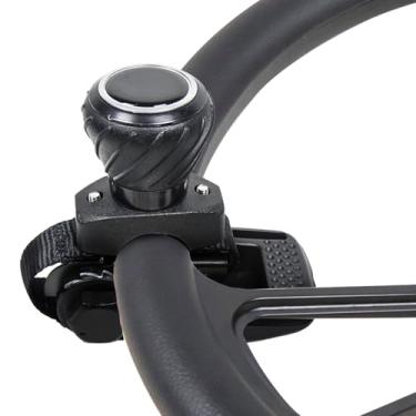 Imagem de Wuidail Botão De Volante Giratório, Botão Suicida, Adequado Para Volante, Para Carros, Caminhões, Empilhadeiras, Tratores, Barcos E Carrinhos De Golfe