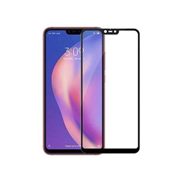 Imagem de Pelicula Vidro Para Mi 8 Lite 9D Preto Cobre Toda Tela Curva