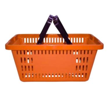 Imagem de Cesta Plástica de Supermercado 13 Litros