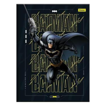 Imagem de Caderno Brochura Universitário Batman 80 Folhas - Foroni - Tilibra