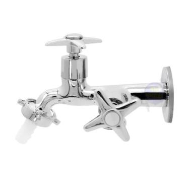 Imagem de Torneira Tanque Lavanderia Pia Reta 22cm Metal Acab. C31 CasaGrande Mu