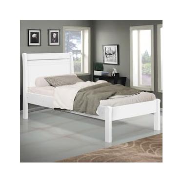 Imagem de Cama de Solteiro Barreto Siena - Branco