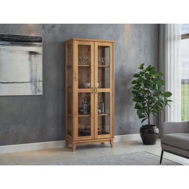 Imagem de Cristaleira Slim 02 Portas Vidro Bella Carvalho